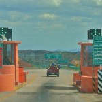Toll booth Mexico