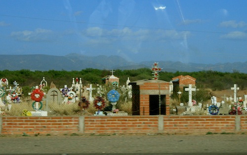 Roadside cemetery