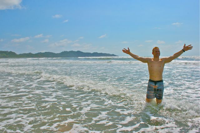 Greg in Samara Costa Rica
