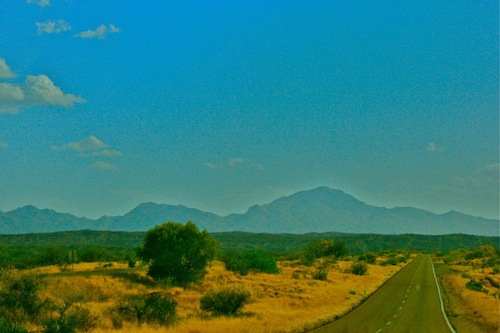 Road in Mexico