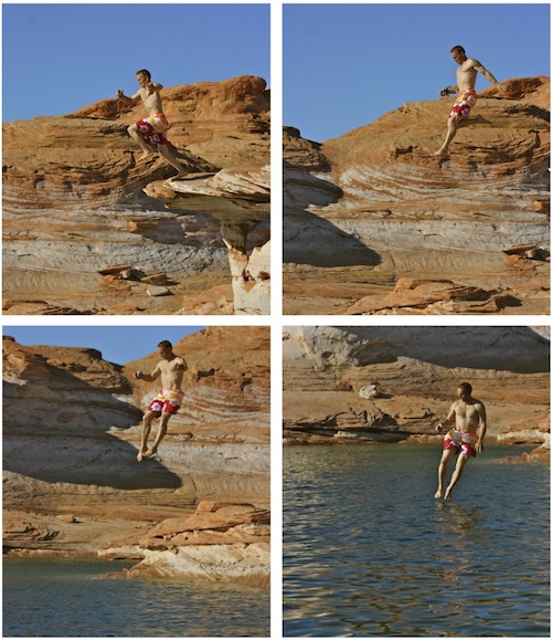 Lake Powell Jump 2
