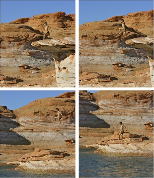 Lake Powell Jumps Parker
